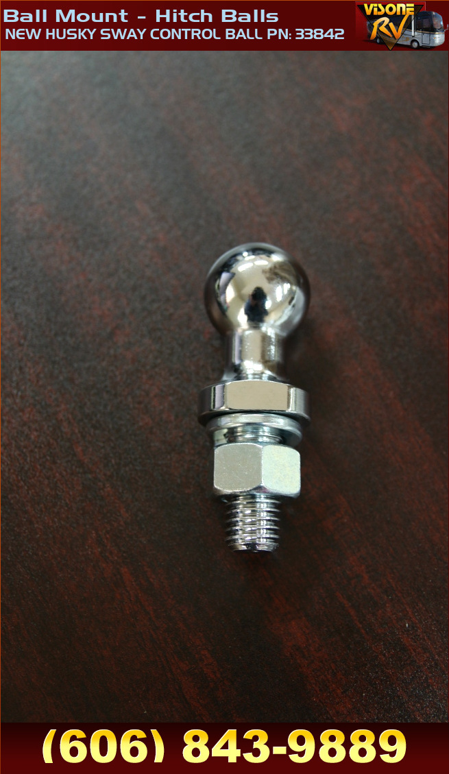 Towing Products NEW HUSKY SWAY CONTROL BALL PN 33842 Ball Mount