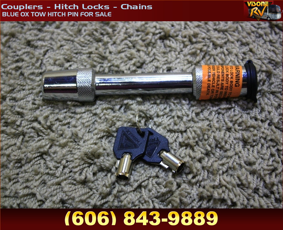Towing Products BLUE OX TOW HITCH PIN FOR SALE Couplers Hitch Locks