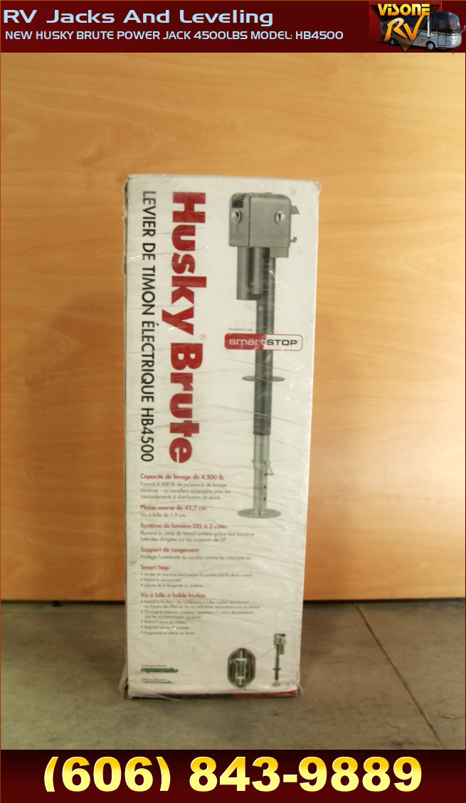 Towing Products NEW HUSKY BRUTE POWER JACK 4500LBS MODEL HB4500 RV