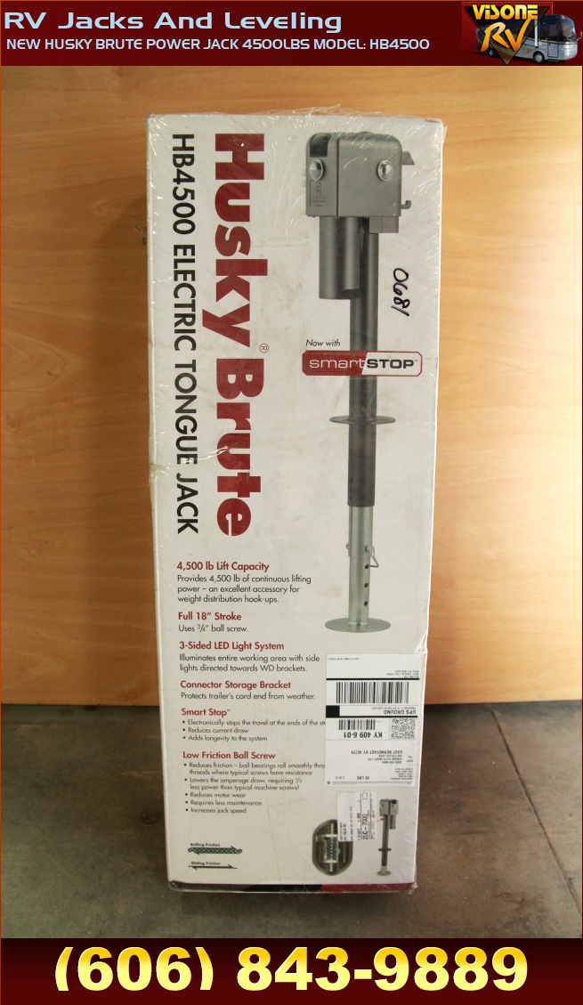 Towing Products NEW HUSKY BRUTE POWER JACK 4500LBS MODEL HB4500 RV