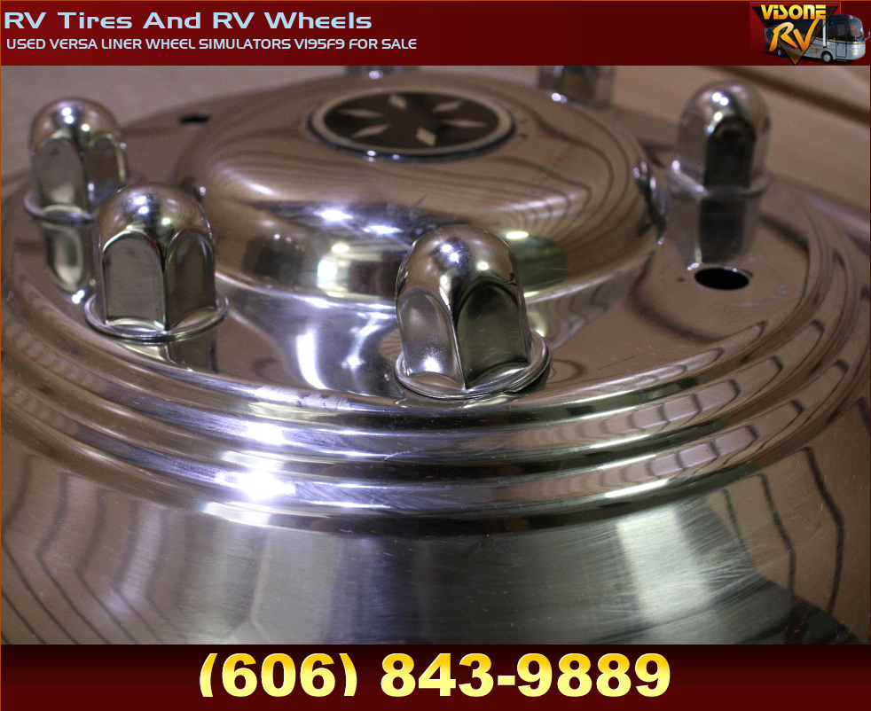 Towing Products USED VERSA LINER WHEEL SIMULATORS V195F9 FOR SALE RV Tires And RV Wheels VERSA