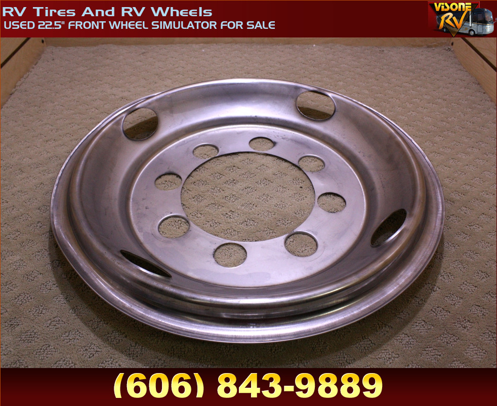 Towing Products USED 22.5" FRONT WHEEL SIMULATOR FOR SALE RV Tires And