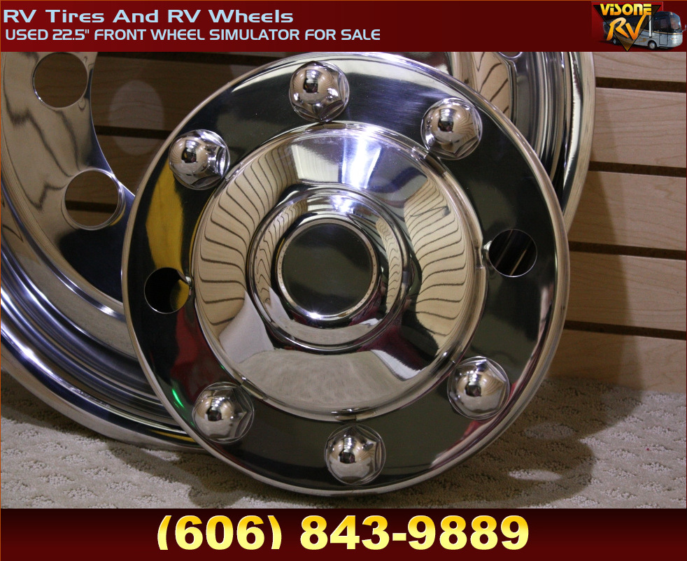 Towing Products USED 22.5" FRONT WHEEL SIMULATOR FOR SALE RV Tires And