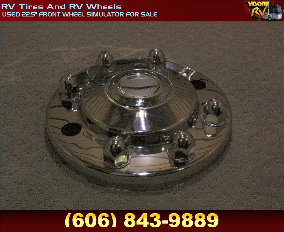 Towing Products USED 22.5" FRONT WHEEL SIMULATOR FOR SALE RV Tires And