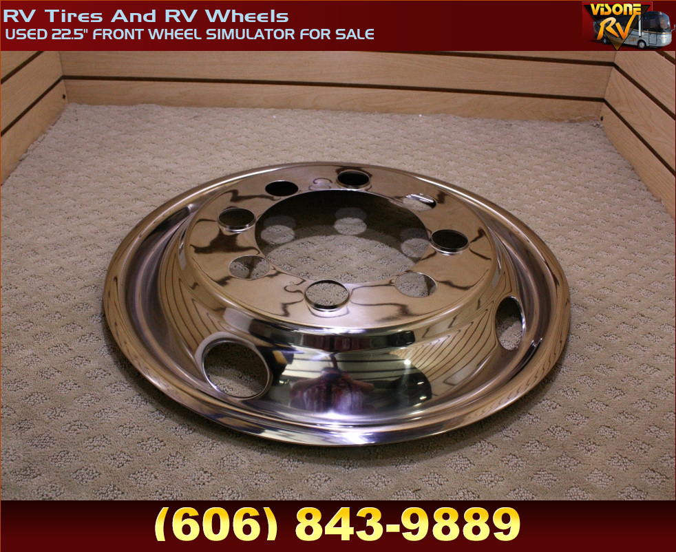 Towing Products USED 22.5" FRONT WHEEL SIMULATOR FOR SALE RV Tires And