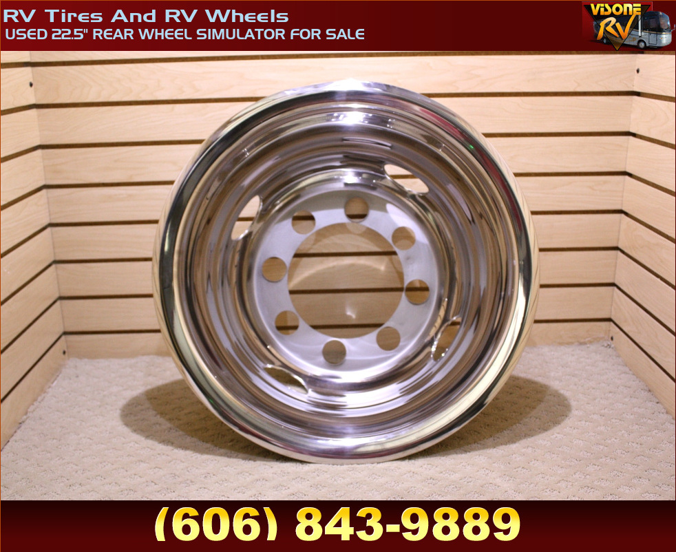 Towing Products USED 22.5" REAR WHEEL SIMULATOR FOR SALE RV Tires And