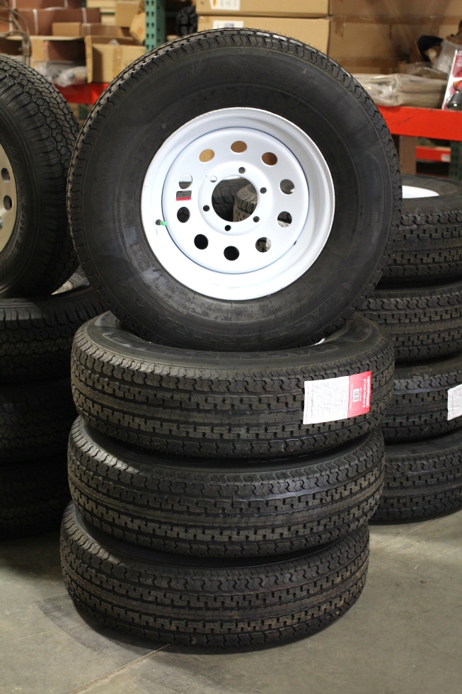 NEW/OLD STOCK MASTERTRACK TIRES & RIMS TIRES SIZE: 235/80R16 E